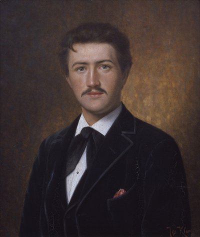 Josef Suk (1874-1935) a la edad de 21 años de Josef Klír