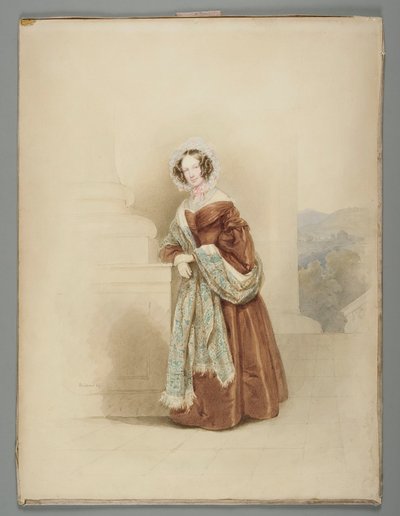 Adelajda Marianna condesa Stadion von Warthausen (1804-1885), Karolowa Lanckorońska z Brzezia de Josef Kriehuber