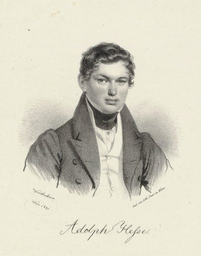 Adolf Hesse de Josef Kriehuber