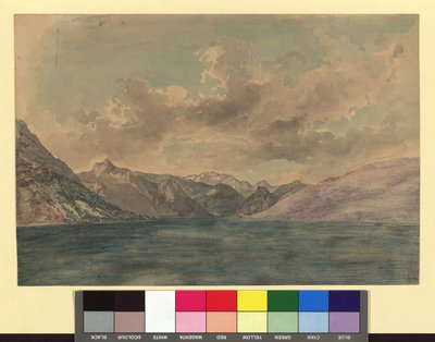 El lago Traun de Josef Kriehuber