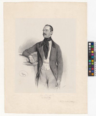 Eduard van der Nüll de Josef Kriehuber