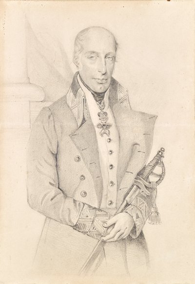 Archiduque Rainer de Austria (1783-1853), virrey de Lombardía-Venecia de Josef Kriehuber