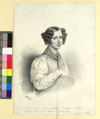 Señora Alosia Passini, de soltera Forstner de Josef Kriehuber