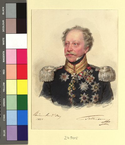 General C. F. barón Tettenborn de Josef Kriehuber