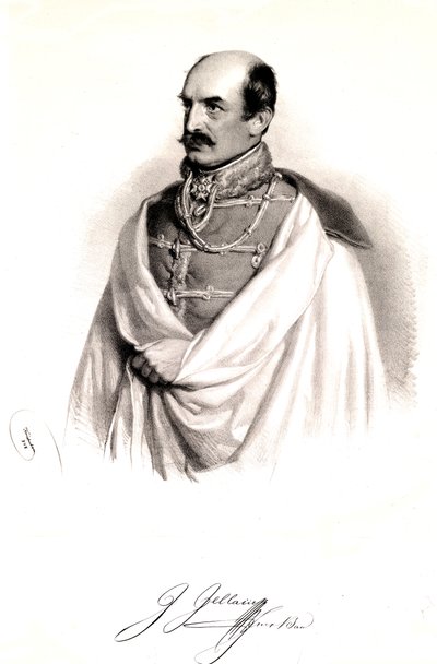 Josef Jellacic 1848 de Josef Kriehuber