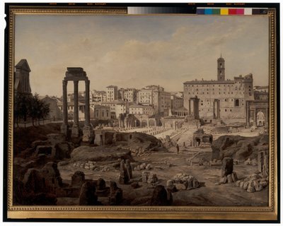Vista del Foro de Roma de Josef Langl