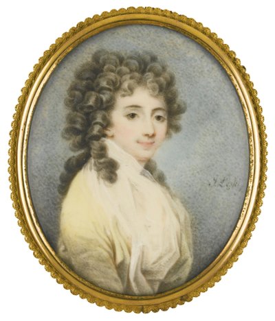 Retrato de la Condesa Zofia Potocka-Witt 1760-1822, segunda mitad del siglo XVIII de Josef Leski