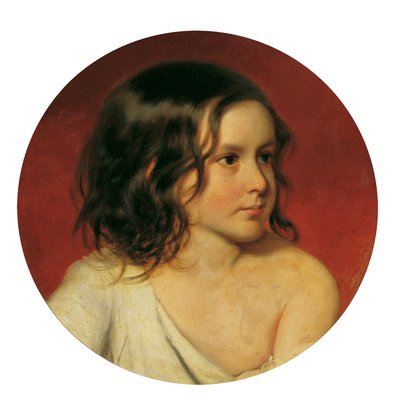 retrato de niño de Josef Matthäus Aigner