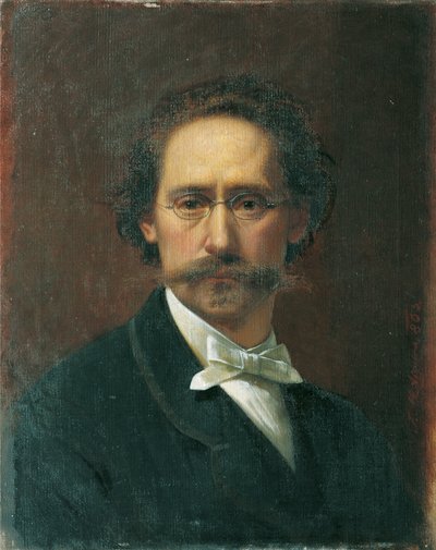 Auto retrato de Josef Matthäus Aigner