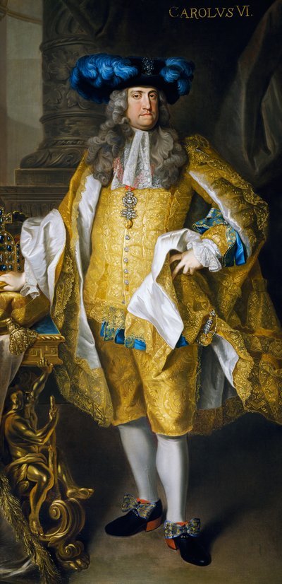 Retrato de Carlos VI de Austria (Viena de Josef and Mayrhofer Friedrich Kiss