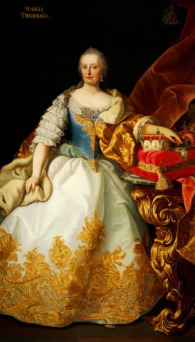 Retrato de María Teresa de Austria (Viena de Josef and Mayrhofer Friedrich Kiss