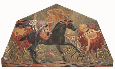 Pegaso y las musas de Josef Mehoffer