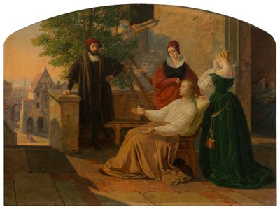 Los últimos momentos de Lucas van Leyden de Josef Mánes