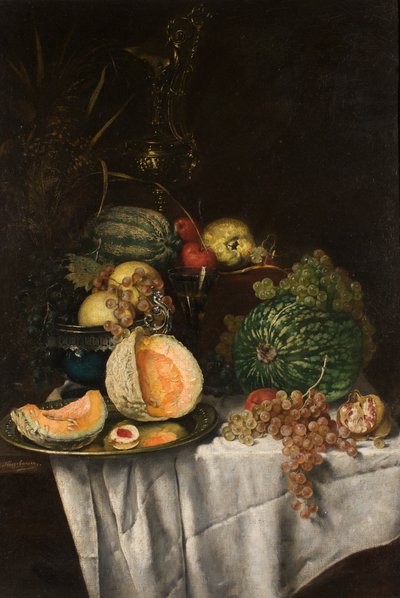 Bodegón de frutas de Josef Neugebauer