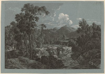 La cascada cerca de Schladming en Steiermark de Josef Rebell
