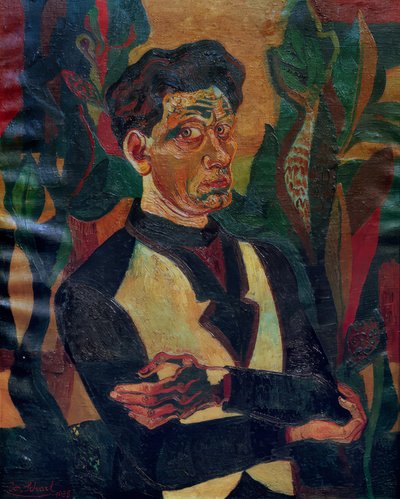 Autorretrato de Josef Scharl