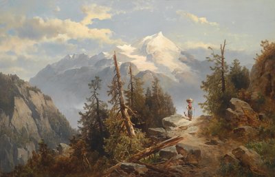 Parte del Großvenediger de Josef Thoma