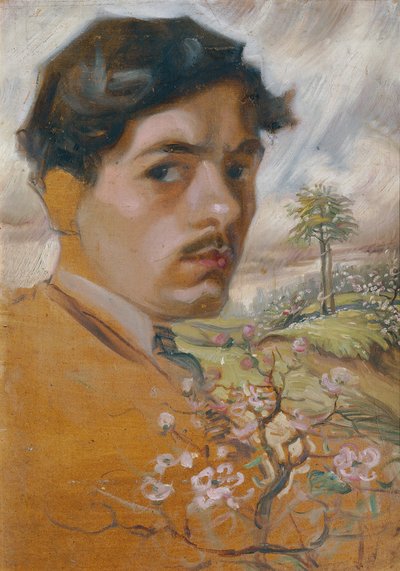 Auto retrato de Josef Wawra