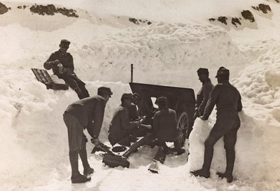 Álbum Mis recuerdos de la guerra mundial - Frente Suroeste (Carintia, Italia, Tirol del Sur) 31/03/1915-12/11/1918 de Josef Zohles