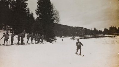 Álbum Mis recuerdos de la guerra mundial - Frente Suroeste (Carintia, Italia, Tirol del Sur) 31/03/1915-12/11/1918 de Josef Zohles
