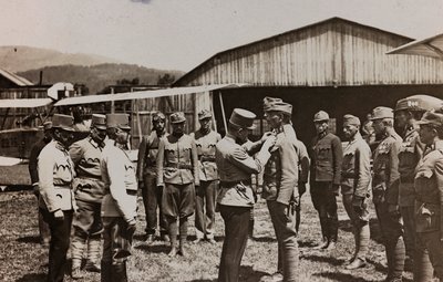 Álbum Mis recuerdos de la guerra mundial - Frente Suroeste (Carintia, Italia, Tirol del Sur) 31/03/1915-12/11/1918 de Josef Zohles