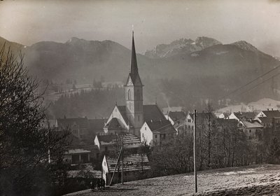 Vista de Hermagor-Pressegger de Josef Zohles
