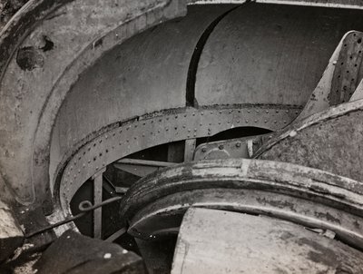 Escombros de la cúpula del Fuerte de Josef Zohles