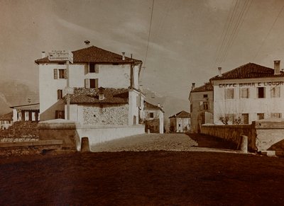 Vista de Chiusaforte de Josef Zohles