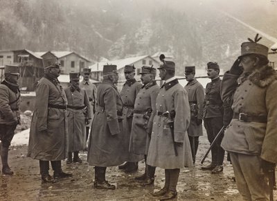 Álbum "Meine weltkriegs - Erinnerungen South-West Front (Carintia, Italia, Tirol del Sur) 31/03/1915-12/11/1918 - Josef Zohles Wien": el Archiduque de Josef Zohles
