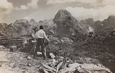 Álbum Mis recuerdos de la guerra mundial - Frente Suroeste (Carintia, Italia, Tirol del Sur) 31/03/1915 de Josef Zohles