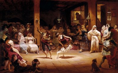 La danza de la lámpara de aceite de Josep Llovera Bofill