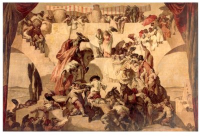 Cervantes, Don Quijote, La boda de Camacho / J.M.Sert de Josep Maria Sert