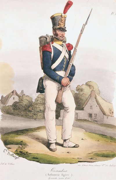 Guardia de Granaderos de Joseph Louis Hippolyte Bellange