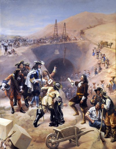 Obras del Canal du Midi de Joseph Noel Sylvestre
