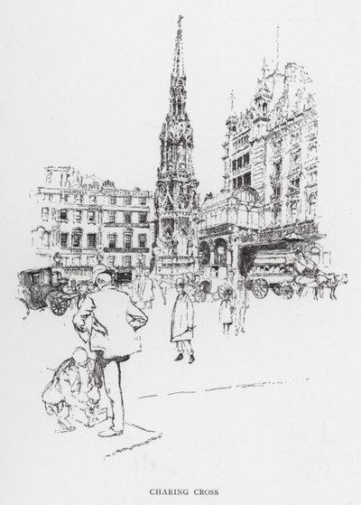 Charing Cross de Joseph (after) Pennell