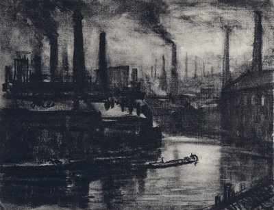Este de Londres de Joseph (after) Pennell
