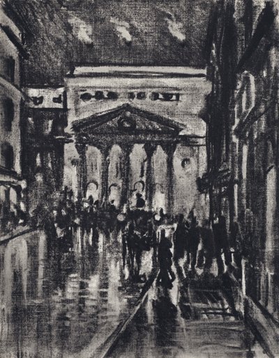 Teatro Haymarket de Joseph (after) Pennell