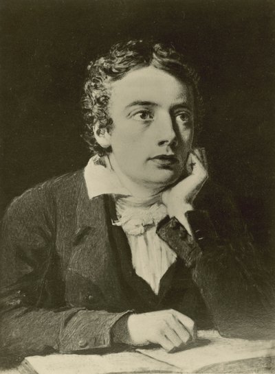 John Keats, poeta inglés de Joseph (after) Pennell