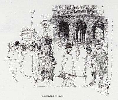 Somerset House de Joseph (after) Pennell