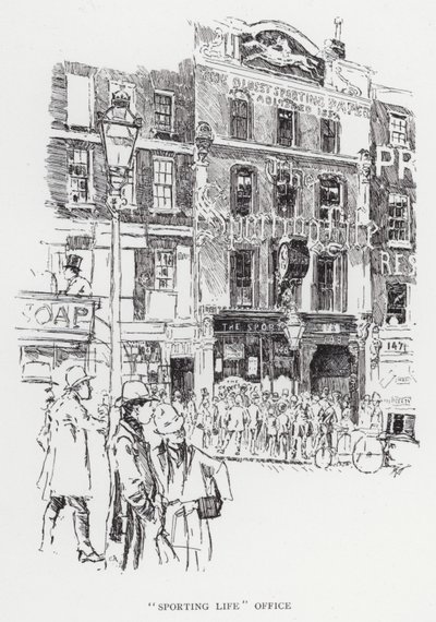 Oficina de "Sporting Life" de Joseph (after) Pennell