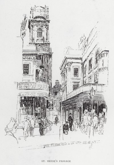Pasaje de St Bride de Joseph (after) Pennell