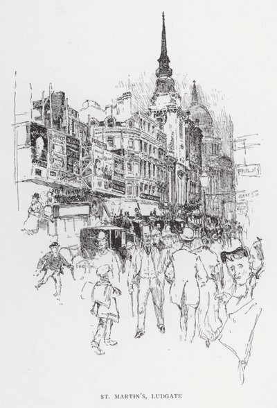 San Martín, Ludgate de Joseph (after) Pennell