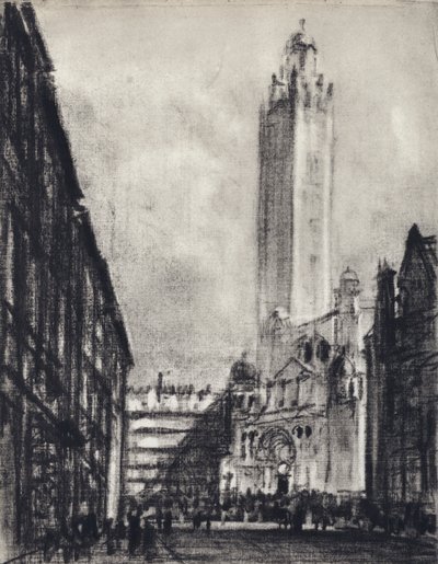 La Catedral, Westminster de Joseph (after) Pennell