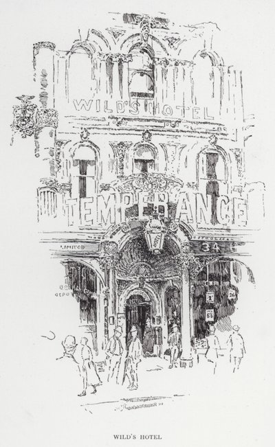 Hotel Wild, Templanza de Joseph (after) Pennell
