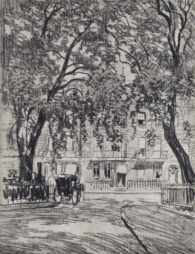 Plaza Woburn de Joseph (after) Pennell