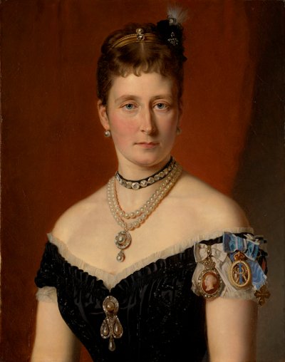 Princesa Alicia del Reino Unido 1843-1878, Gran Duquesa de Hesse y del Rin, 1879 de Joseph Adam Hartmann