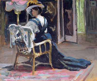 En el Estudio de Joseph Alfred Terry