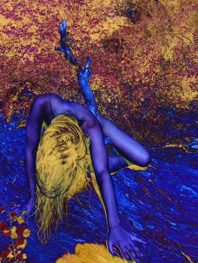 Chica azul de Joseph Angilella Auquier