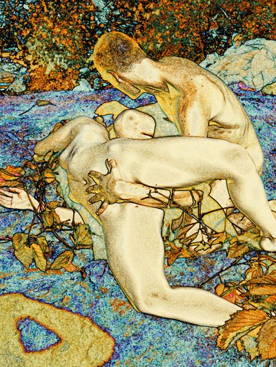 Pareja de Joseph Angilella Auquier