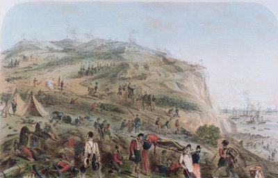 Las alturas de Alma - El día después de la batalla de Joseph Austin Benwell